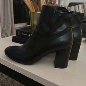 MIA heeled ankle booties 8.5 black.